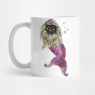 Pekingese Mermaid Mug